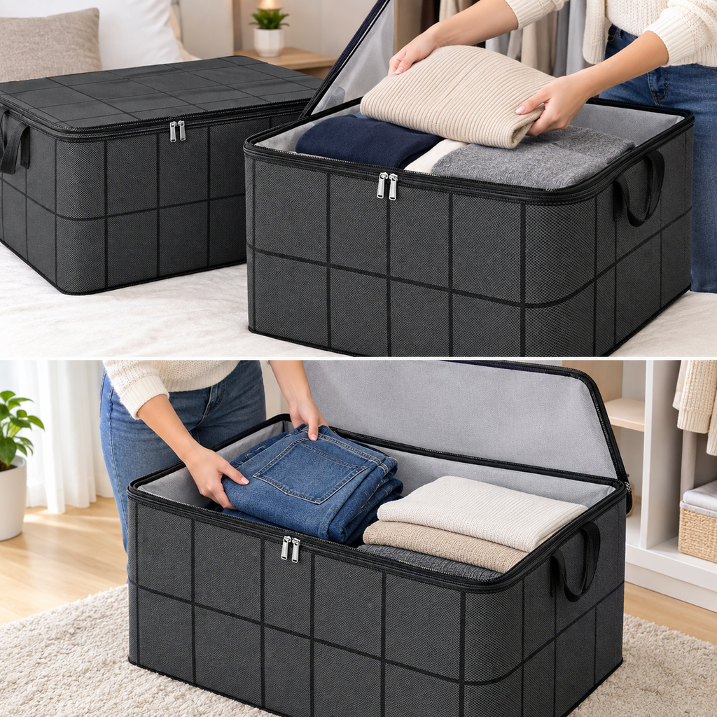 Coffre de rangement pliable